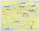 Fisher Maps F13: Gunflint Lake, Bearskin 