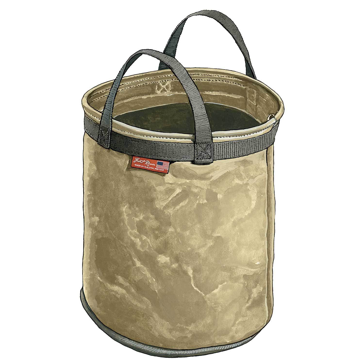 Water Bucket 4 Gallon By Frost River | Boundary Waters Catalog