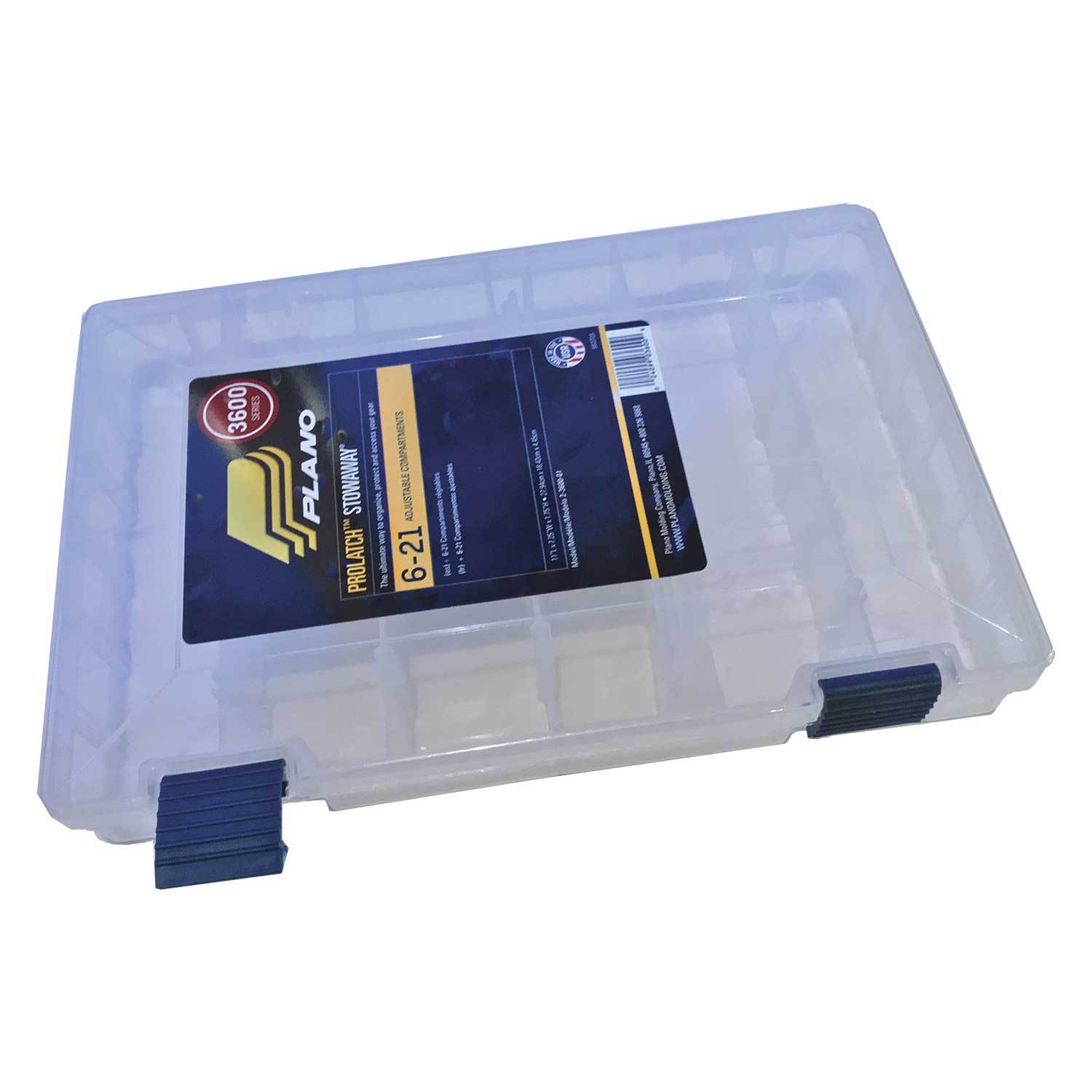 Pro Latch 3600 Clear Tackle Box By Plano | Boundary Waters Catalog