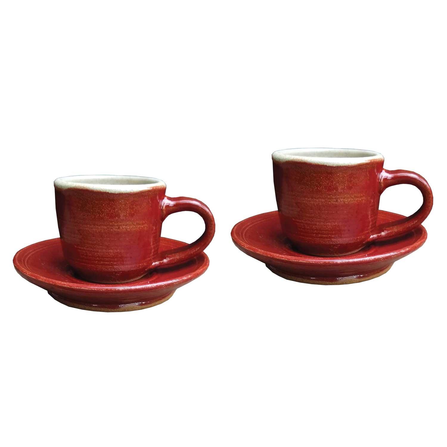 Porcelain espresso cups and saucers - Espresso Machine Experts