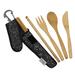 ToGo Ware Deluxe Utensil Kit with Straw CONSTELLATIONBLACK