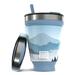 Hydaway Collapsible Insulated Tumbler 16oz CASCADIABLUE