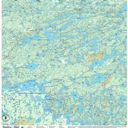  True North Cloth Map Quetico West By True North