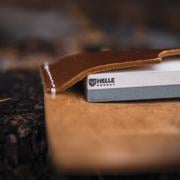 Helle Sharpening Stone Large with Leather Holster