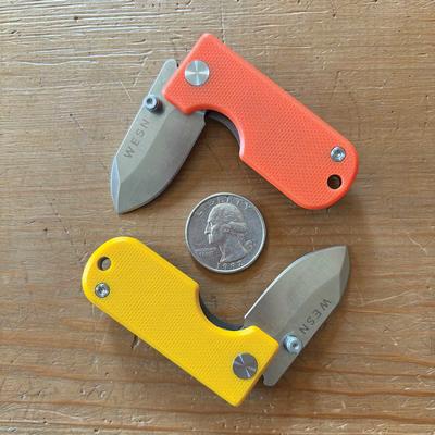  Wesn Microblade 3.0 Knife Salmon