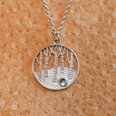 Magic through the Birch Trees Pendant