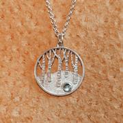 Magic through the Birch Trees Pendant