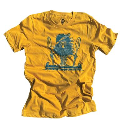  Canoe Dude Tree T- Shirt