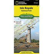 Isle Royal National Park Map