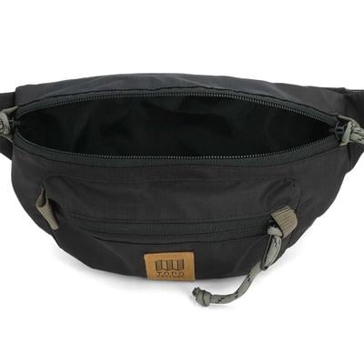  Topo Designs Mountain Waist Pack Black Nuetral