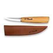 Roselli Carving Knife Short Blade Red Elm