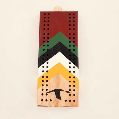 Sanborn Canoe Company Piragis 40th Anniversary Pocket Cribbage Board	